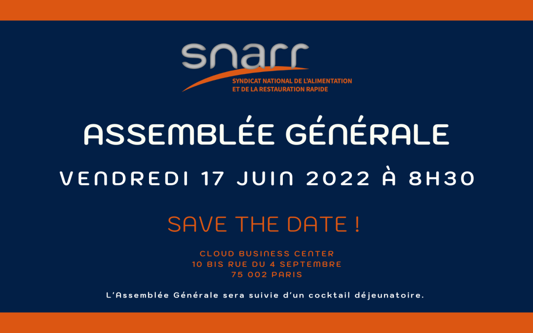 Assemblée générale ordinaire annuelle du SNARR